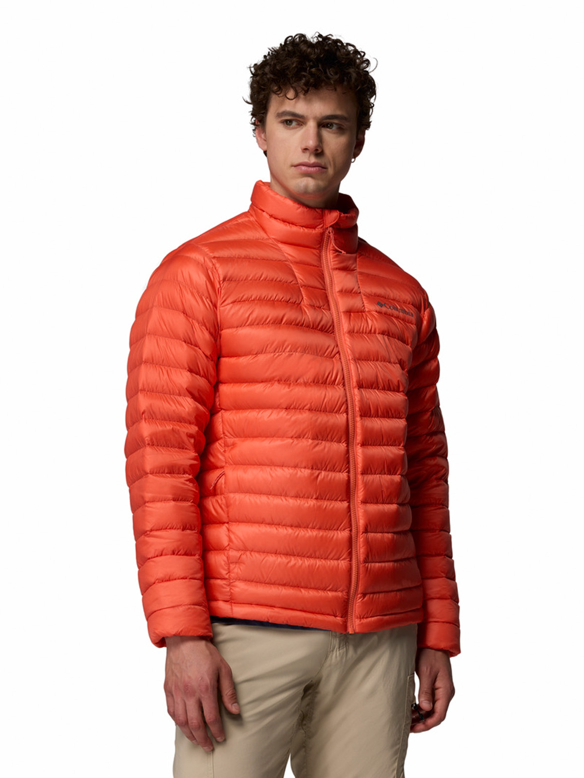 PARKA HOMBRE CORELITE DOWN JACKET NARANJO COLUMBIA - 1