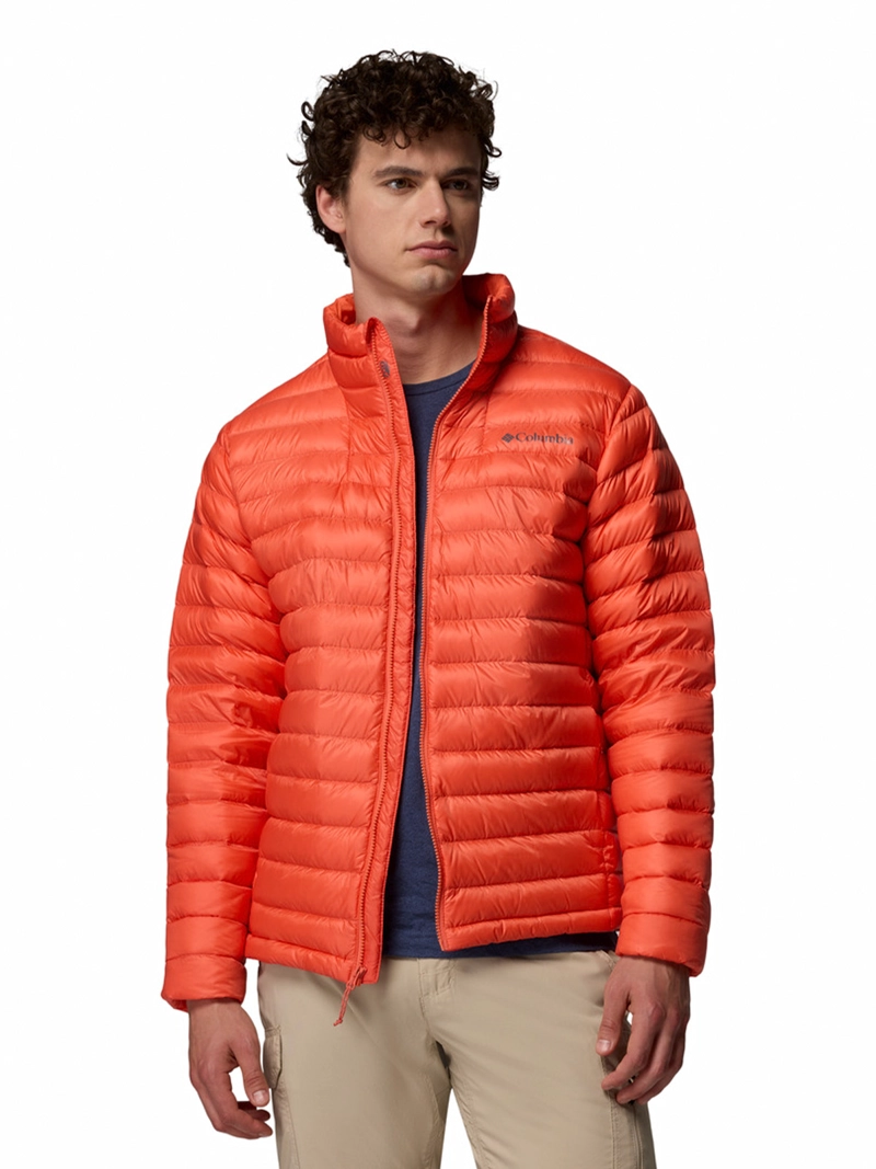 PARKA HOMBRE CORELITE DOWN JACKET NARANJO COLUMBIA - 4