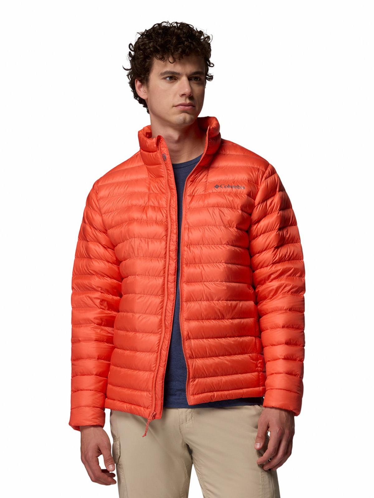 PARKA HOMBRE CORELITE DOWN JACKET NARANJO COLUMBIA - 4