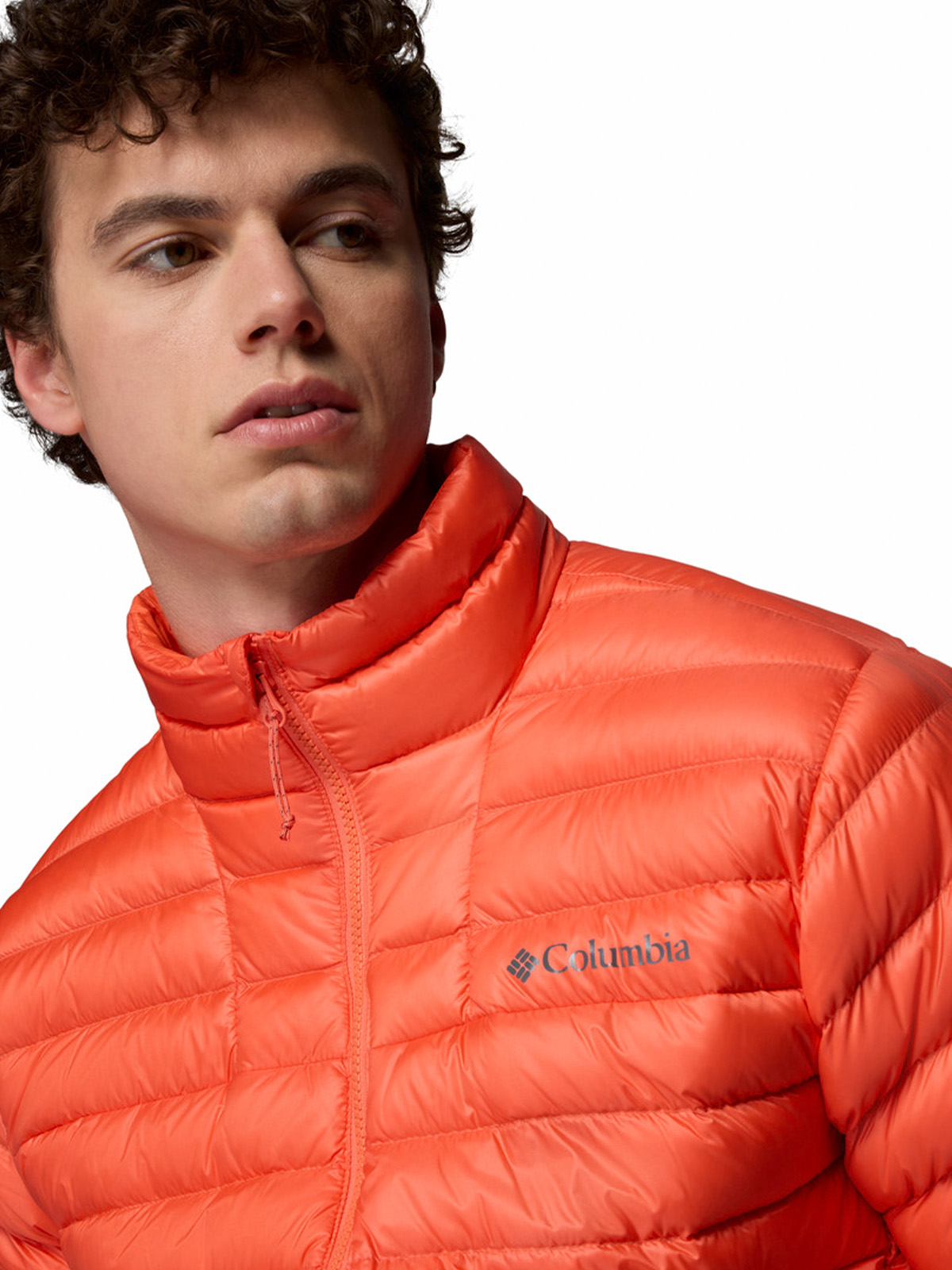 PARKA HOMBRE CORELITE DOWN JACKET NARANJO COLUMBIA - 5