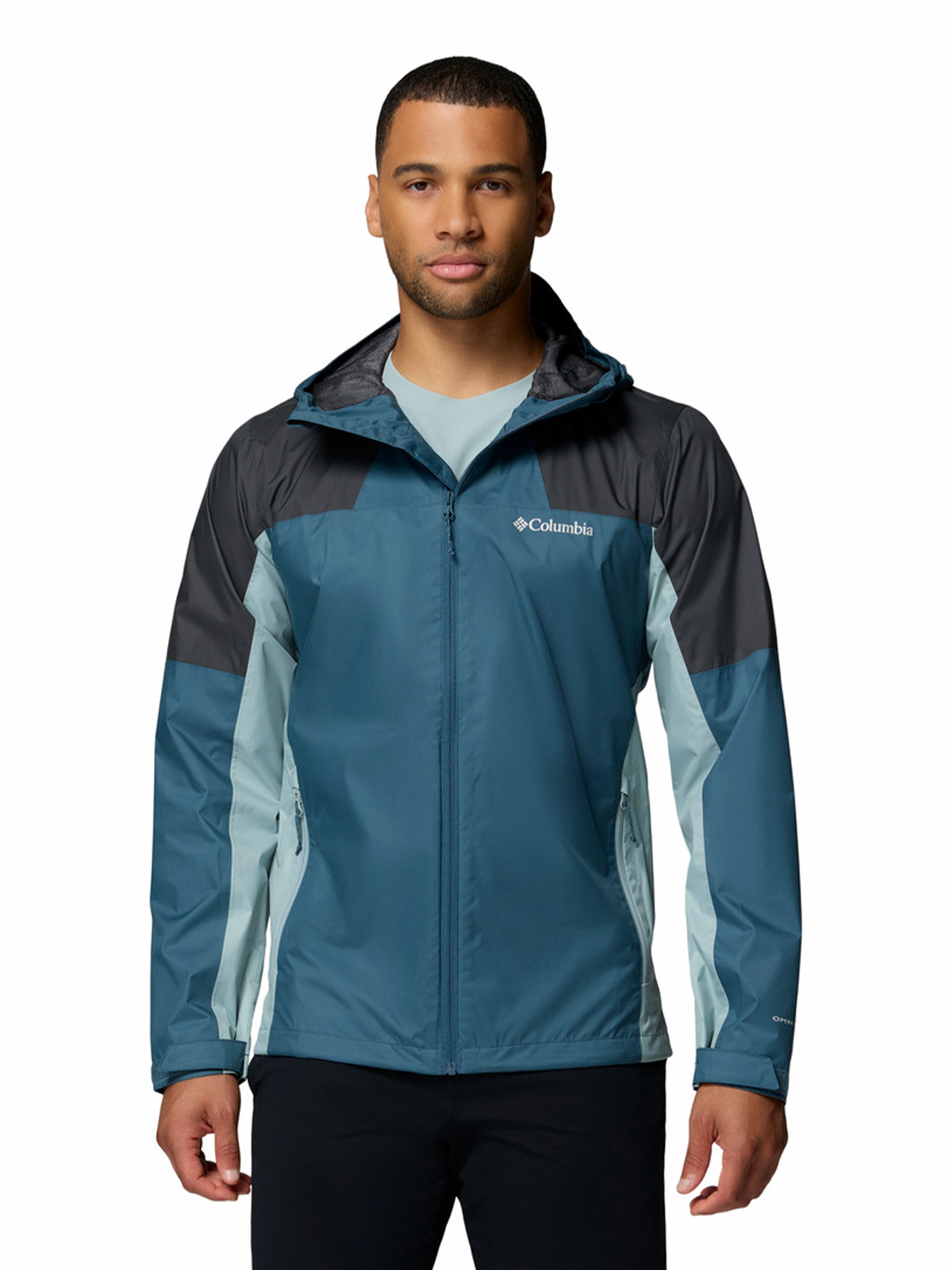 CORTAVIENTO HOMBRE INNER LIMITS III VERDE COLUMBIA - 1