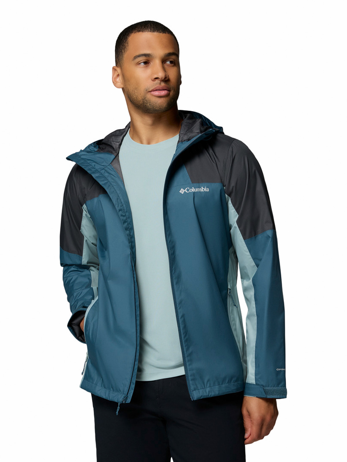 CORTAVIENTO HOMBRE INNER LIMITS III VERDE COLUMBIA - 4