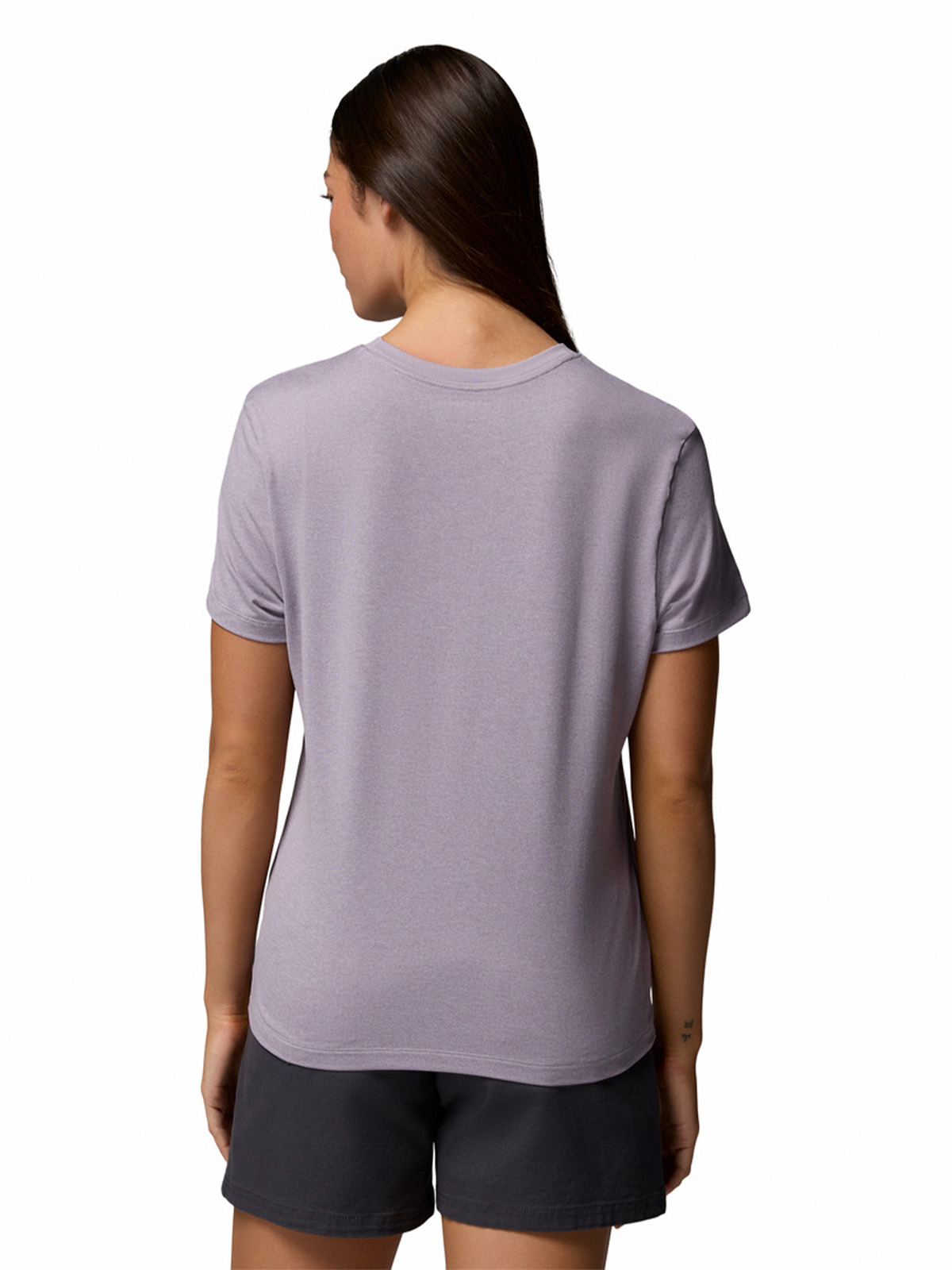 POLERA MC MUJER PARSONS POINT MORADO COLUMBIA - 4