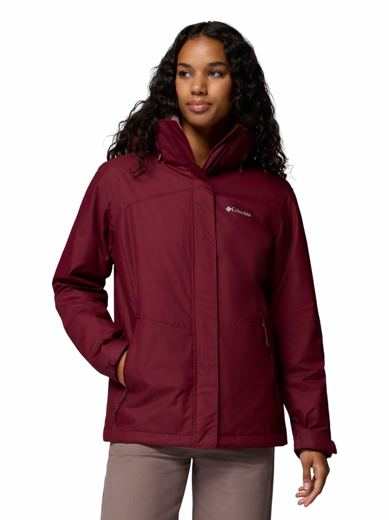 PARKA MUJER BUGABOO III FLEECE INTERC MORADO COLUMBIA - 1