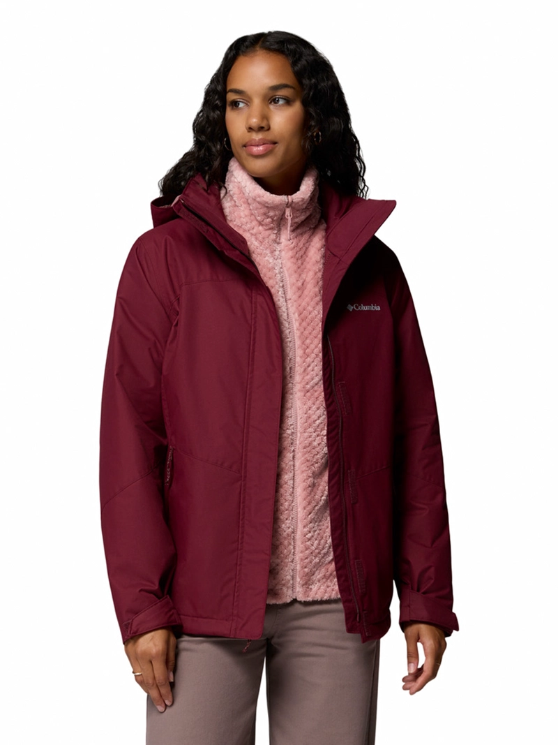 PARKA MUJER BUGABOO III FLEECE INTERC MORADO COLUMBIA - 4