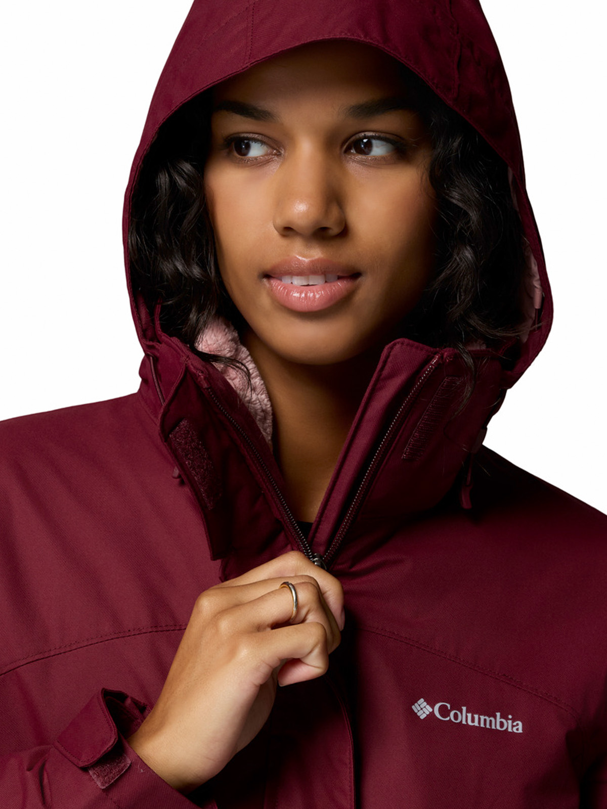 PARKA MUJER BUGABOO III FLEECE INTERC MORADO COLUMBIA - 8