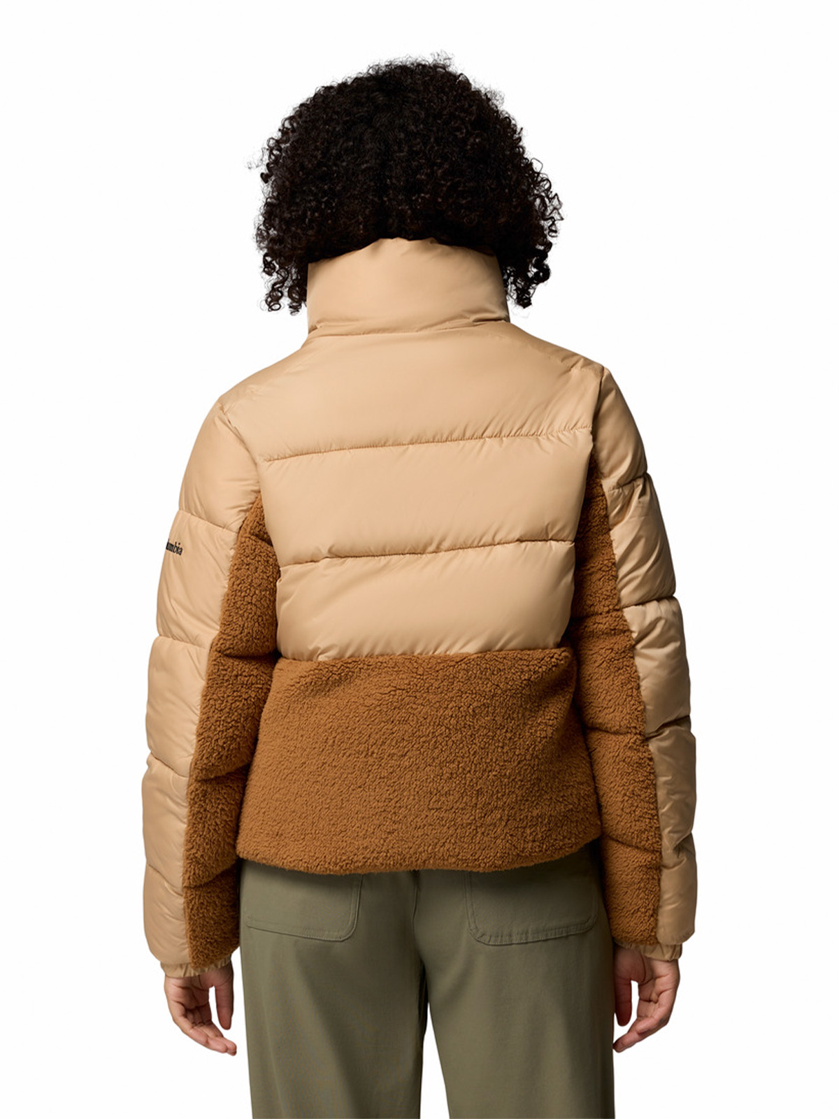 PARKA MUJER LEADBETTER POINT II HYBRID BEIGE COLUMBIA - 8