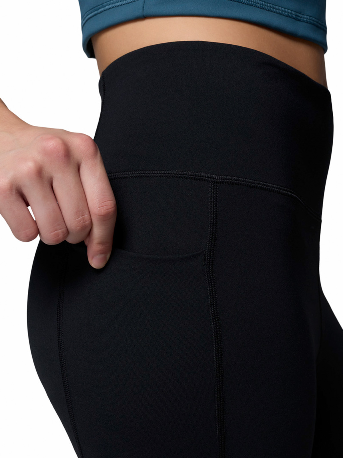 CALZA MUJER LONERIDGE LEGGING NEGRO COLUMBIA - 5