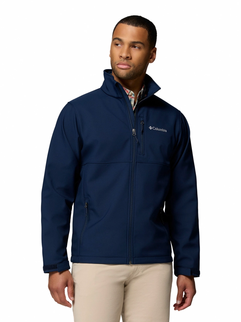 SOFTSHELL HOMBRE ASCENDER AZUL COLUMBIA - 1