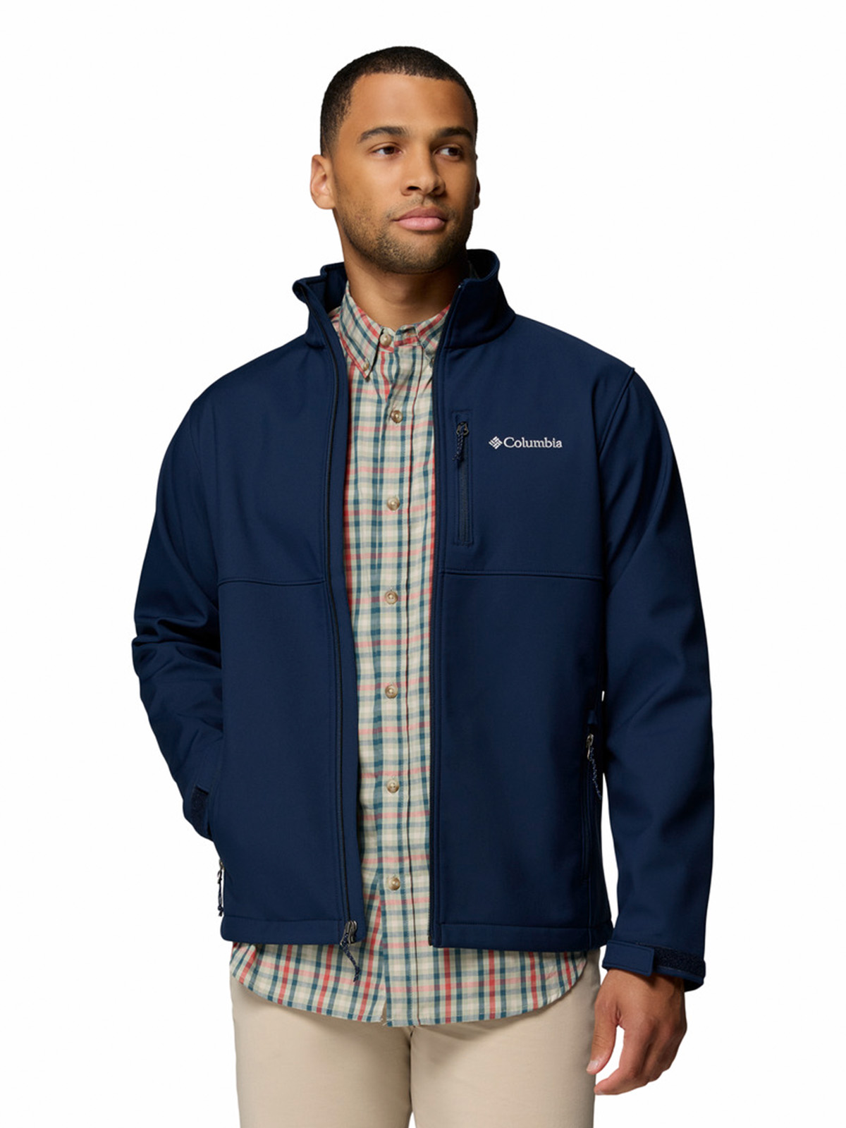 SOFTSHELL HOMBRE ASCENDER AZUL COLUMBIA - 4