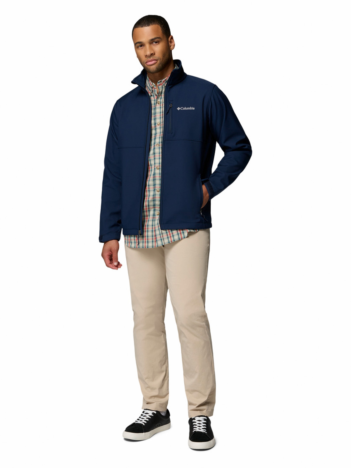 SOFTSHELL HOMBRE ASCENDER AZUL COLUMBIA - 9