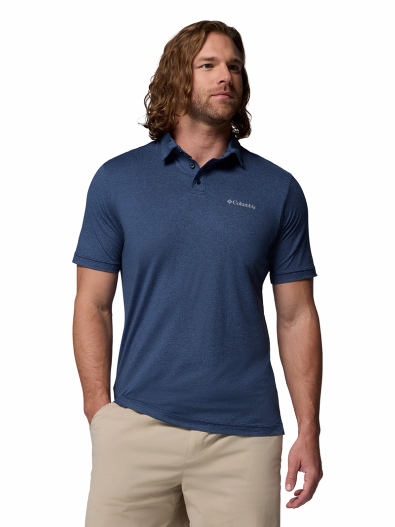 COLUMBIA POLERA MC HOMBRE PARSONS POINT AZUL COLUMBIA