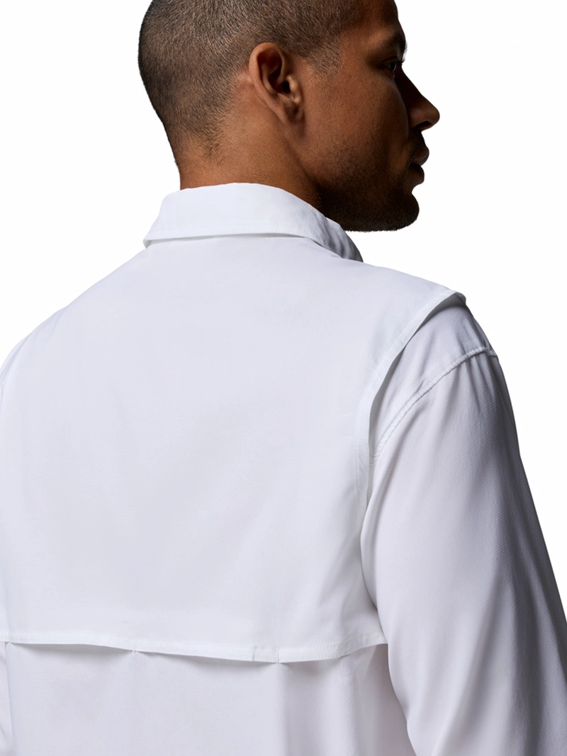 CAMISA ML HOMBRE SILVER RIDGE UTILITY BLANCO COLUMBIA - 7