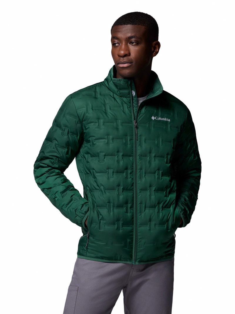 PARKA HOMBRE DELTA RIDGE II DOWN VERDE COLUMBIA - 1