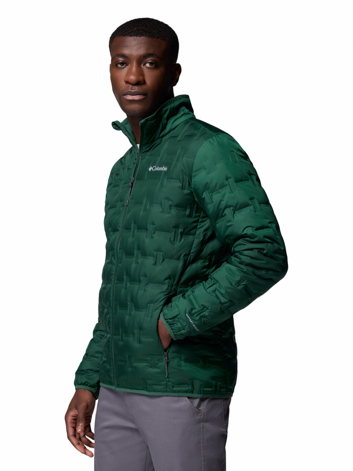 PARKA HOMBRE DELTA RIDGE II DOWN VERDE COLUMBIA - 2