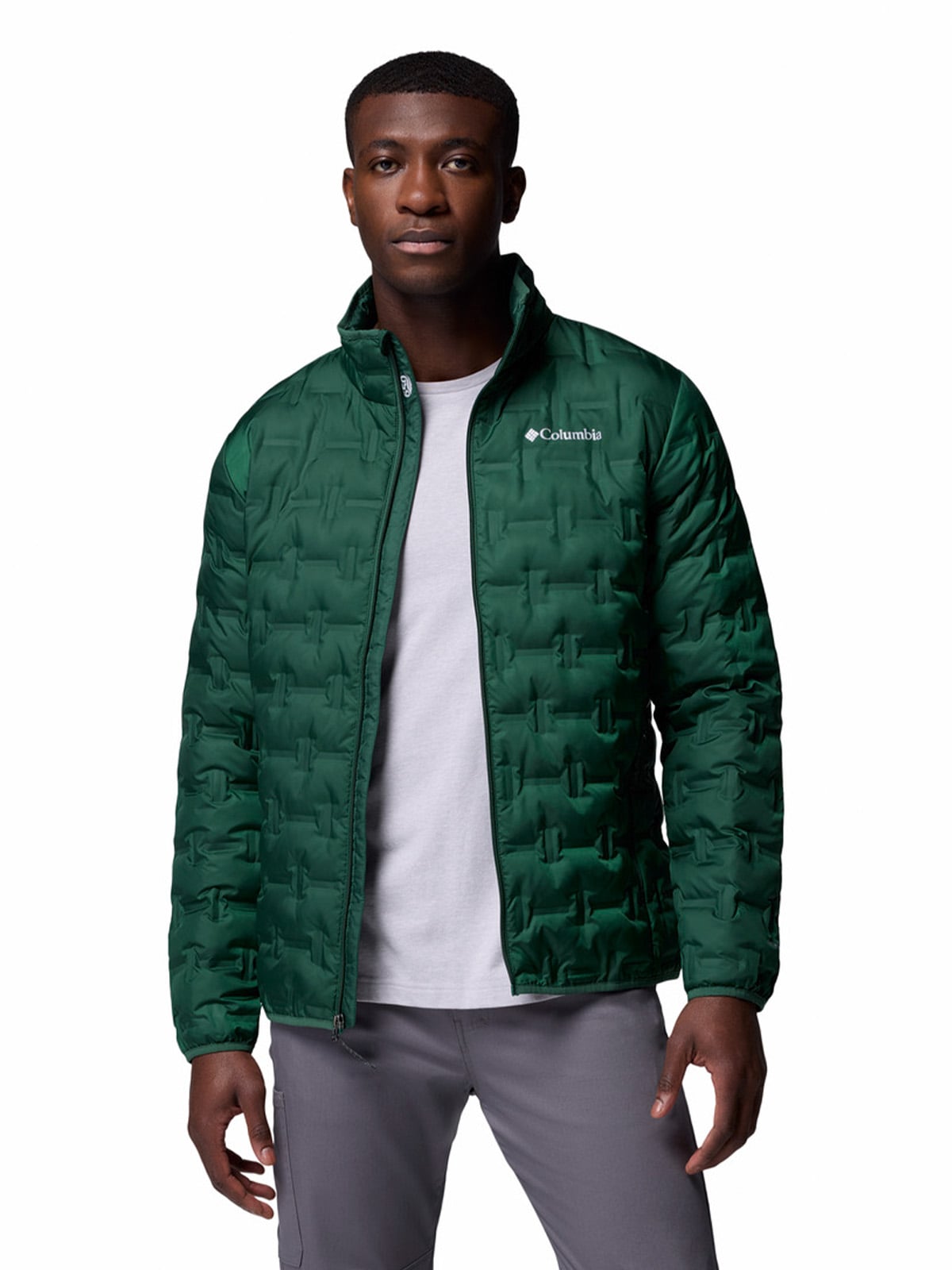 PARKA HOMBRE DELTA RIDGE II DOWN VERDE COLUMBIA - 4