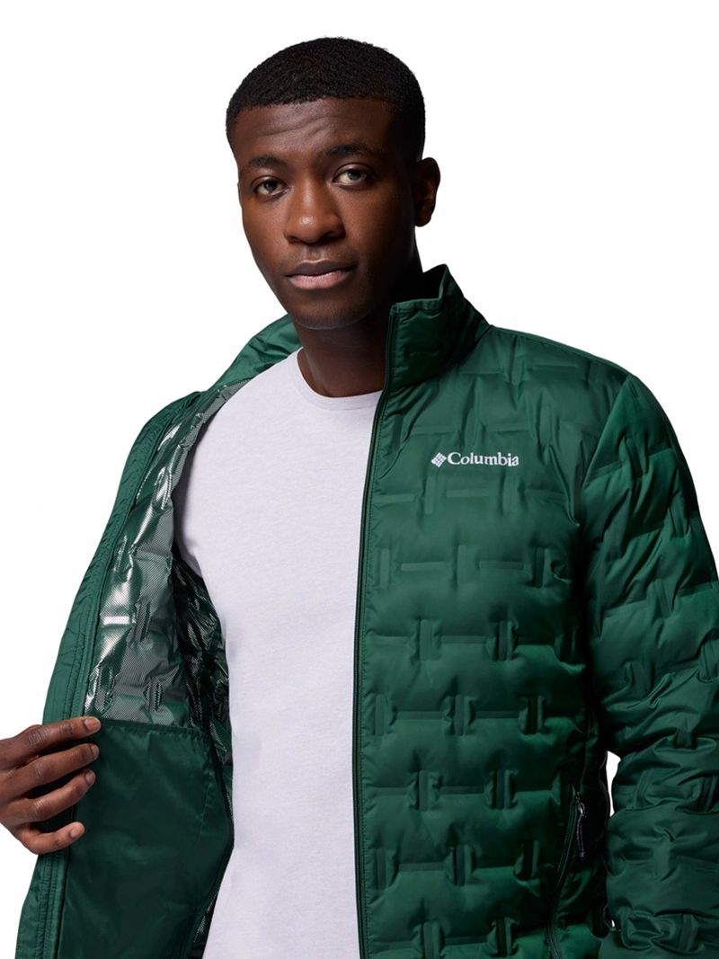 PARKA HOMBRE DELTA RIDGE II DOWN VERDE COLUMBIA - 6
