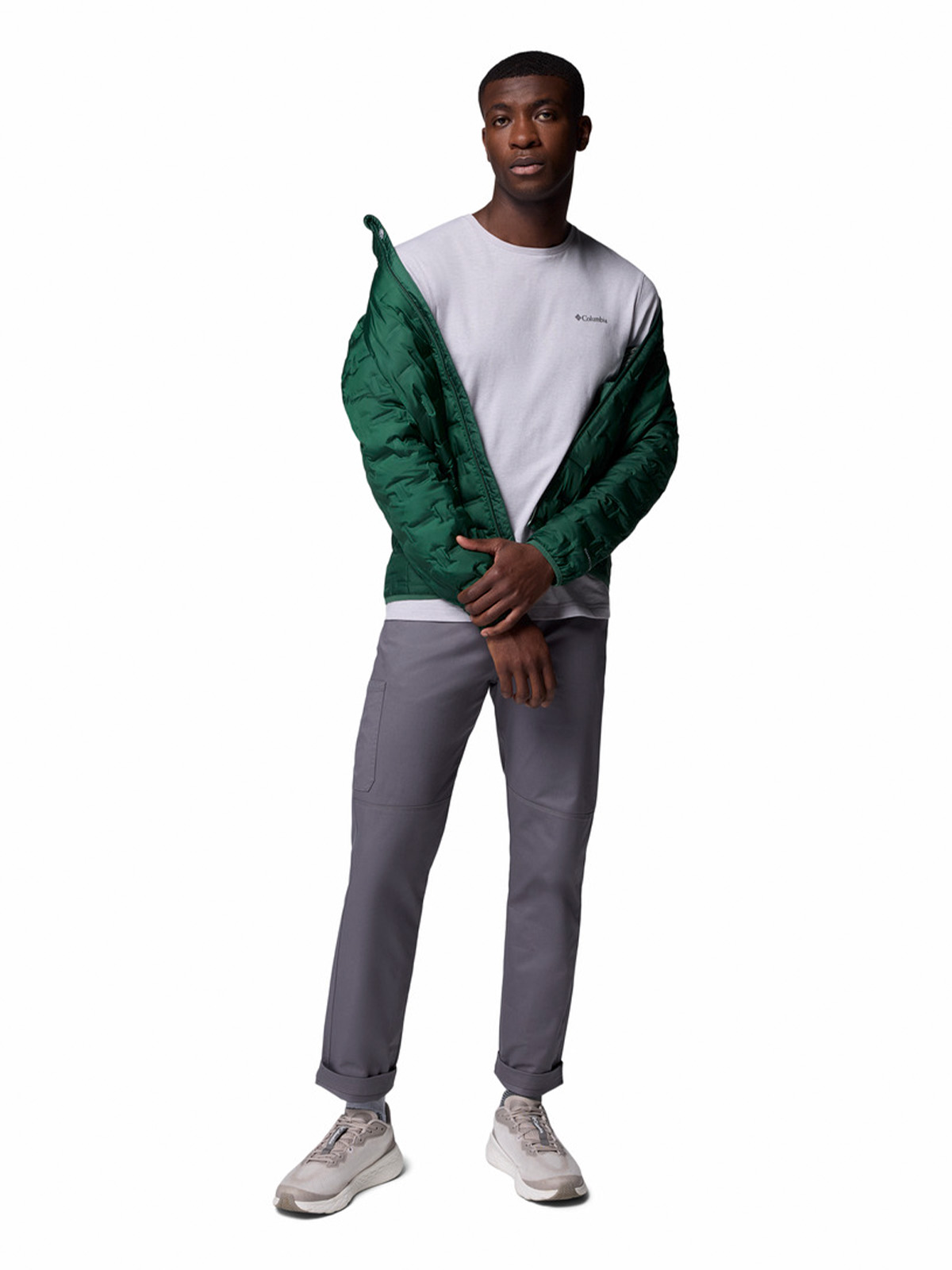 PARKA HOMBRE DELTA RIDGE II DOWN VERDE COLUMBIA - 8
