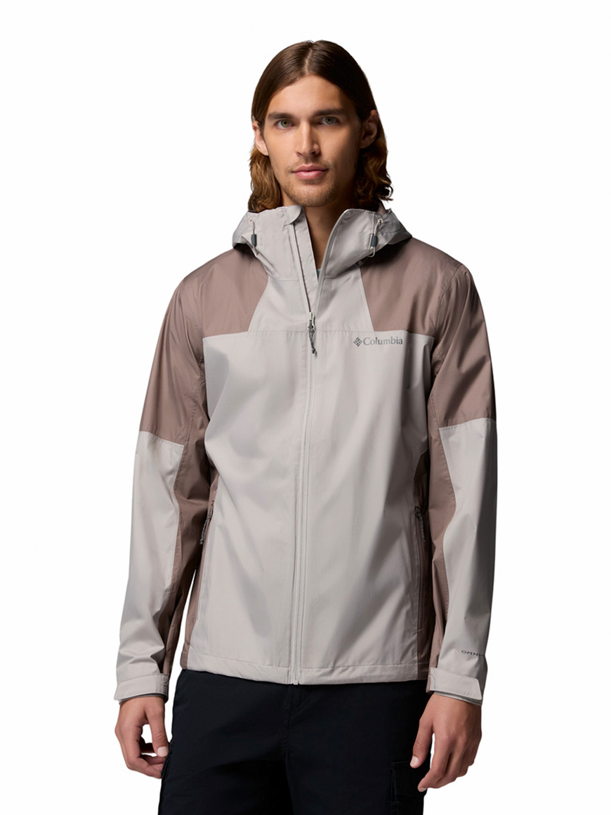 CORTAVIENTO HOMBRE INNER LIMITS III GRIS COLUMBIA - 1