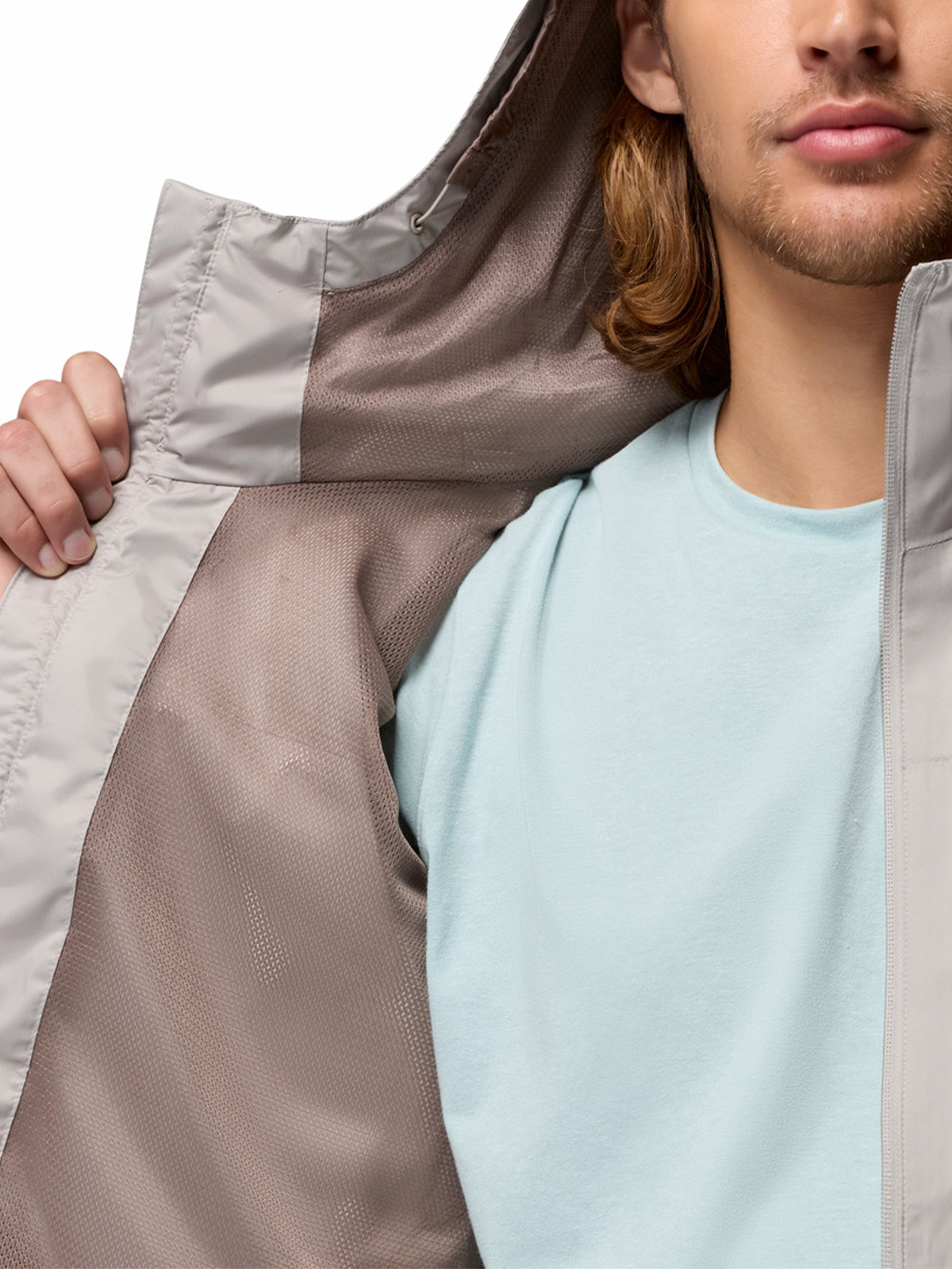 CORTAVIENTO HOMBRE INNER LIMITS III GRIS COLUMBIA - 2