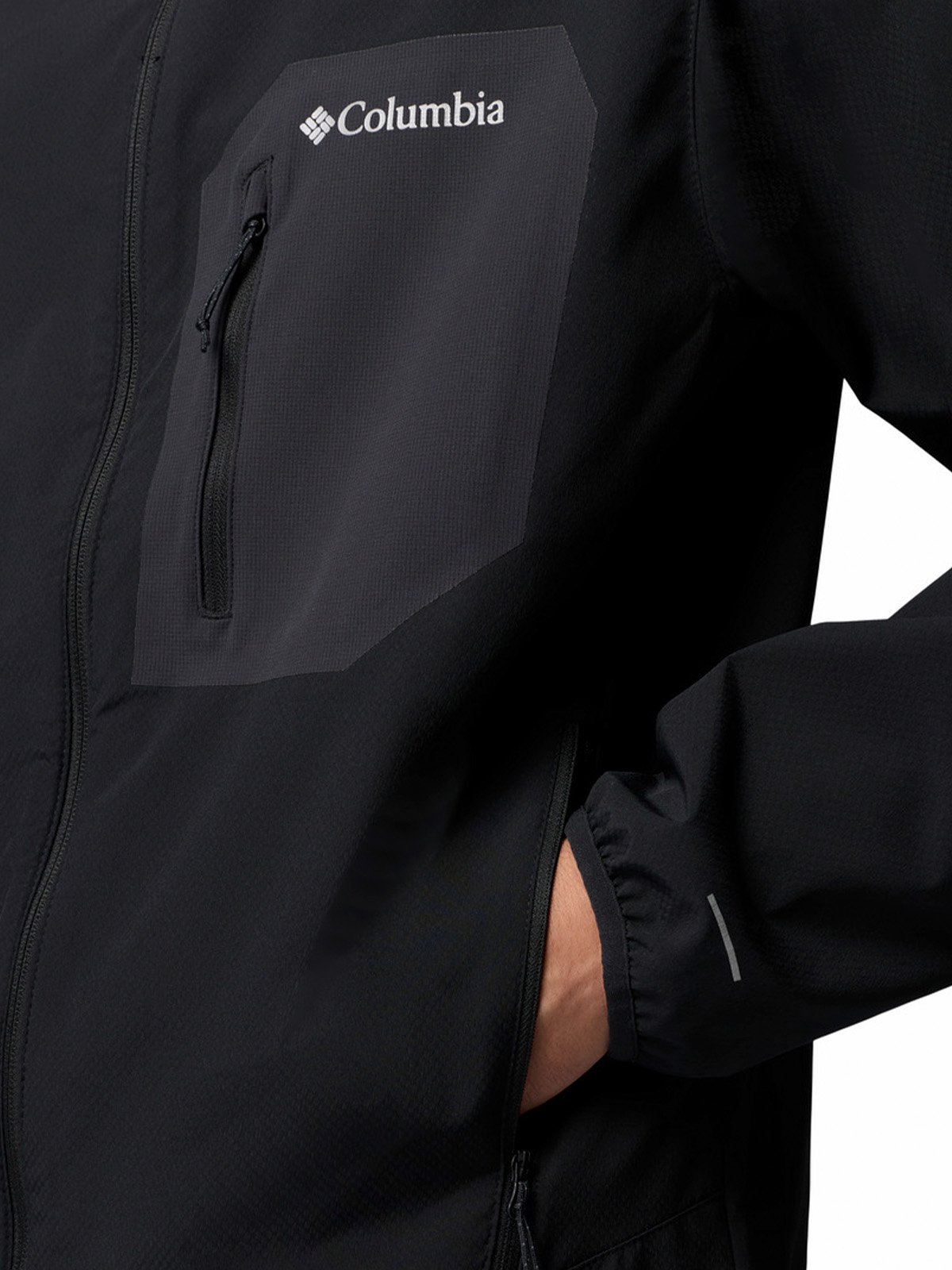 SOFTSHELL HOMBRE TALL HEIGHTS III NEGRO COLUMBIA - 7