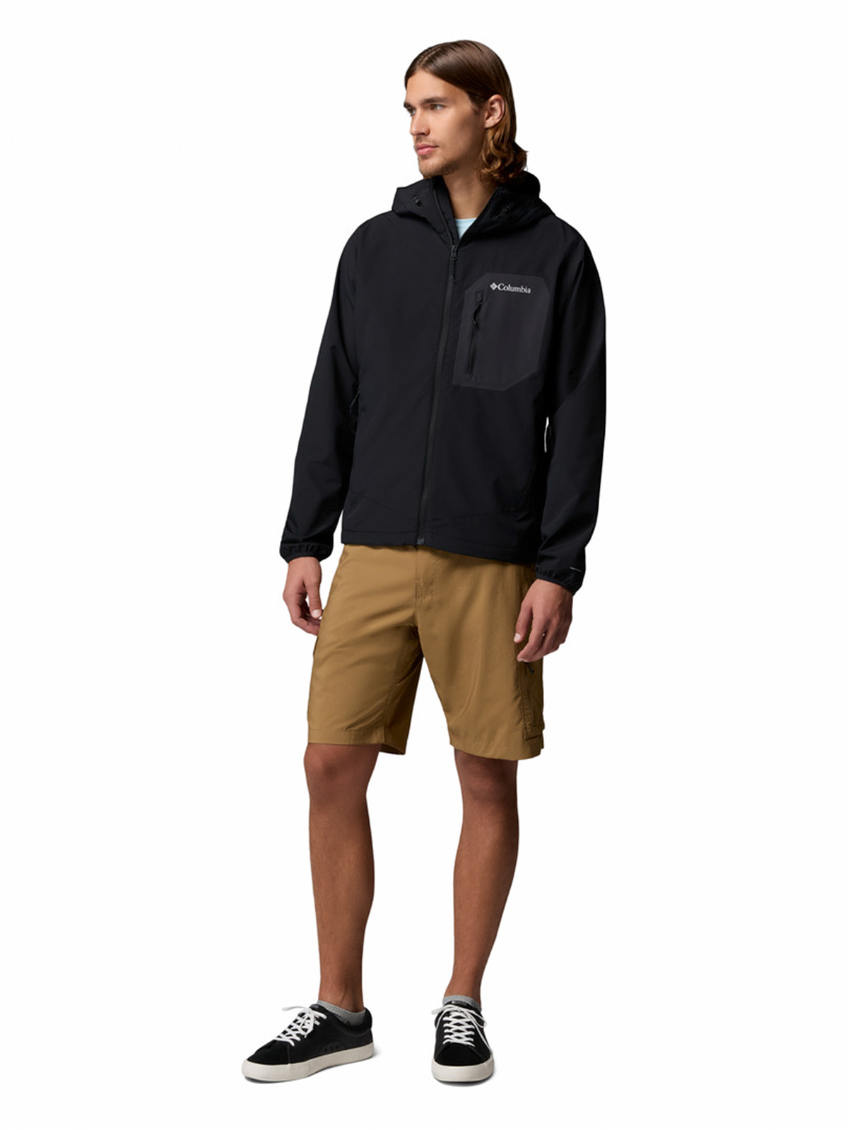 SOFTSHELL HOMBRE TALL HEIGHTS III NEGRO COLUMBIA - 9
