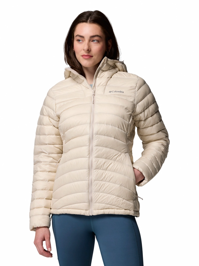 PARKA MUJER CORELITE DOWN JACKET GRIS COLUMBIA - 1