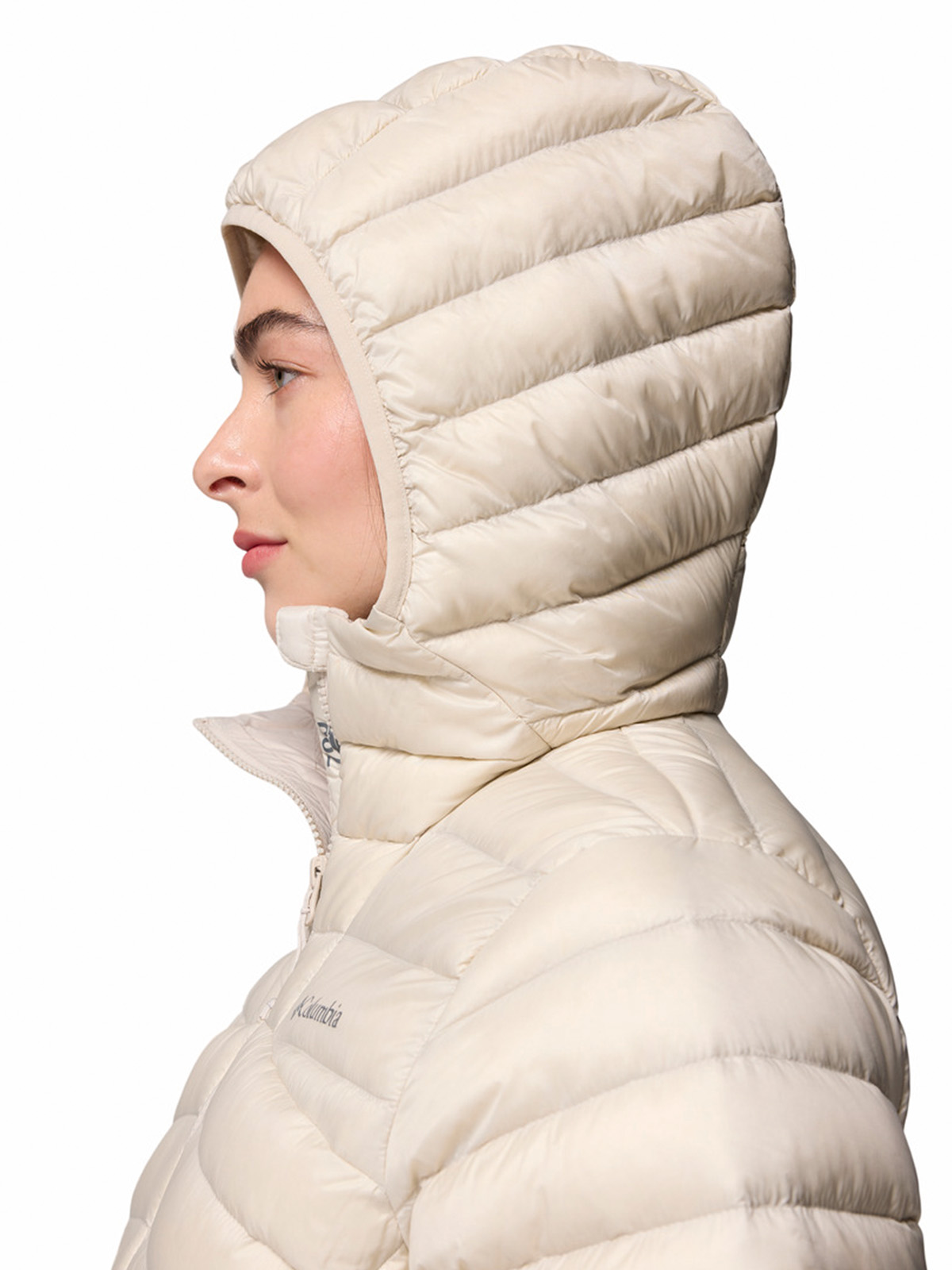 PARKA MUJER CORELITE DOWN JACKET GRIS COLUMBIA - 6