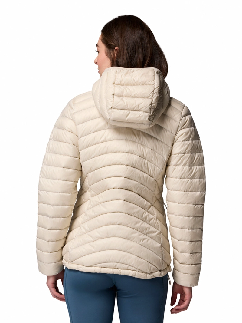 PARKA MUJER CORELITE DOWN JACKET GRIS COLUMBIA - 9