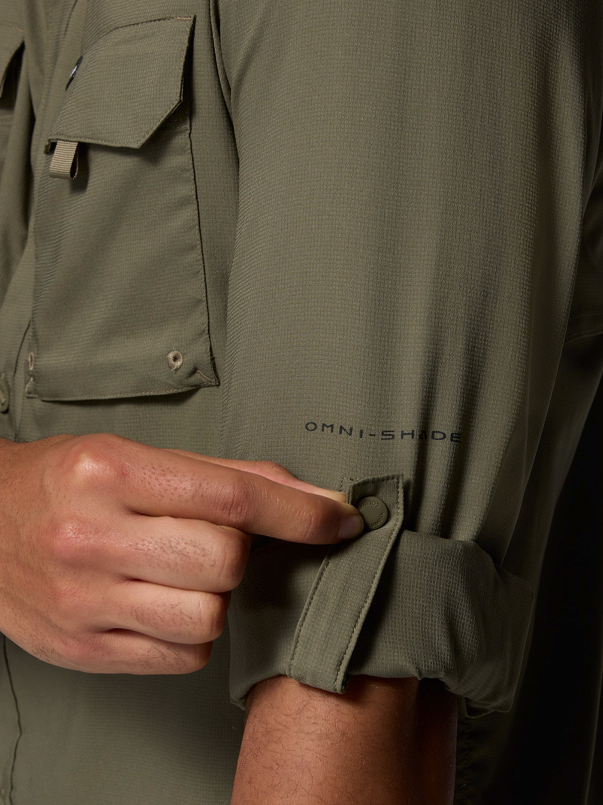 CAMISA ML HOMBRE SILVER RIDGE UTILITY GRIS COLUMBIA - 6
