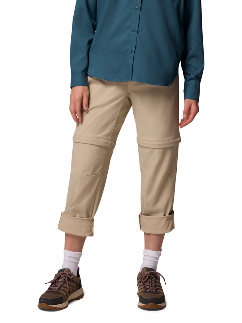 PANTALON MUJER LESLIE CONVERTIBLE BEIGE COLUMBIA - 4