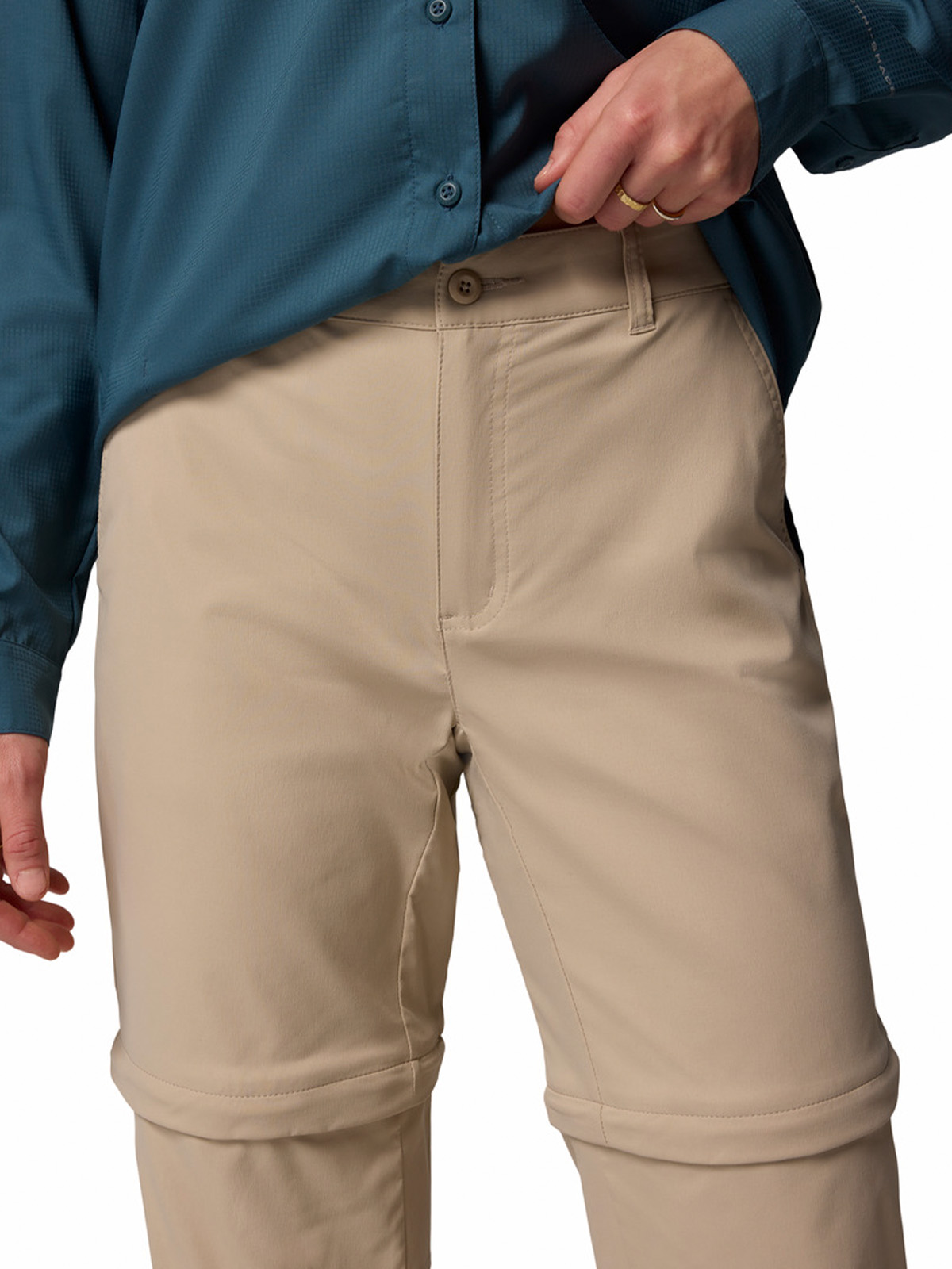 PANTALON MUJER LESLIE CONVERTIBLE BEIGE COLUMBIA - 7