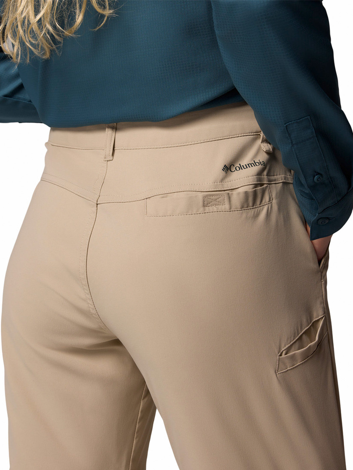 PANTALON MUJER LESLIE CONVERTIBLE BEIGE COLUMBIA - 8