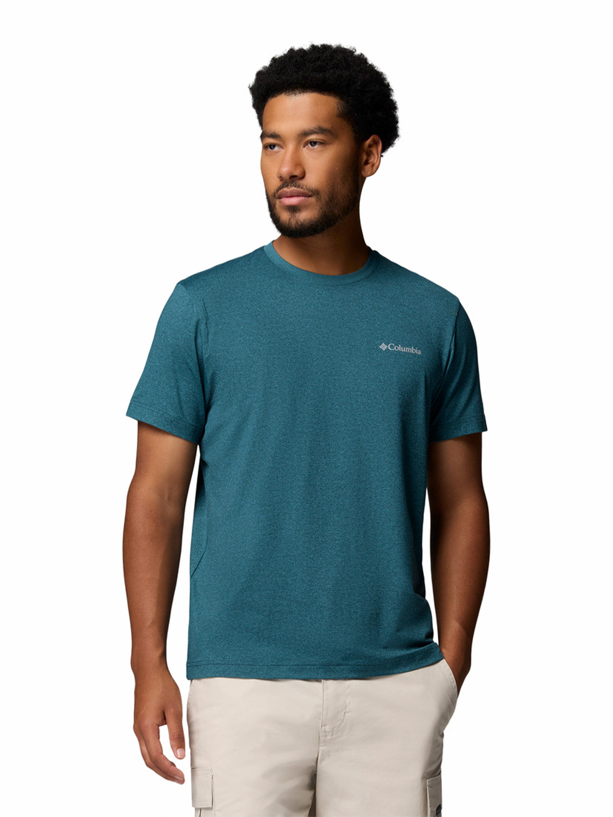 COLUMBIA POLERA MC HOMBRE PARSONS POINT AZUL COLUMBIA