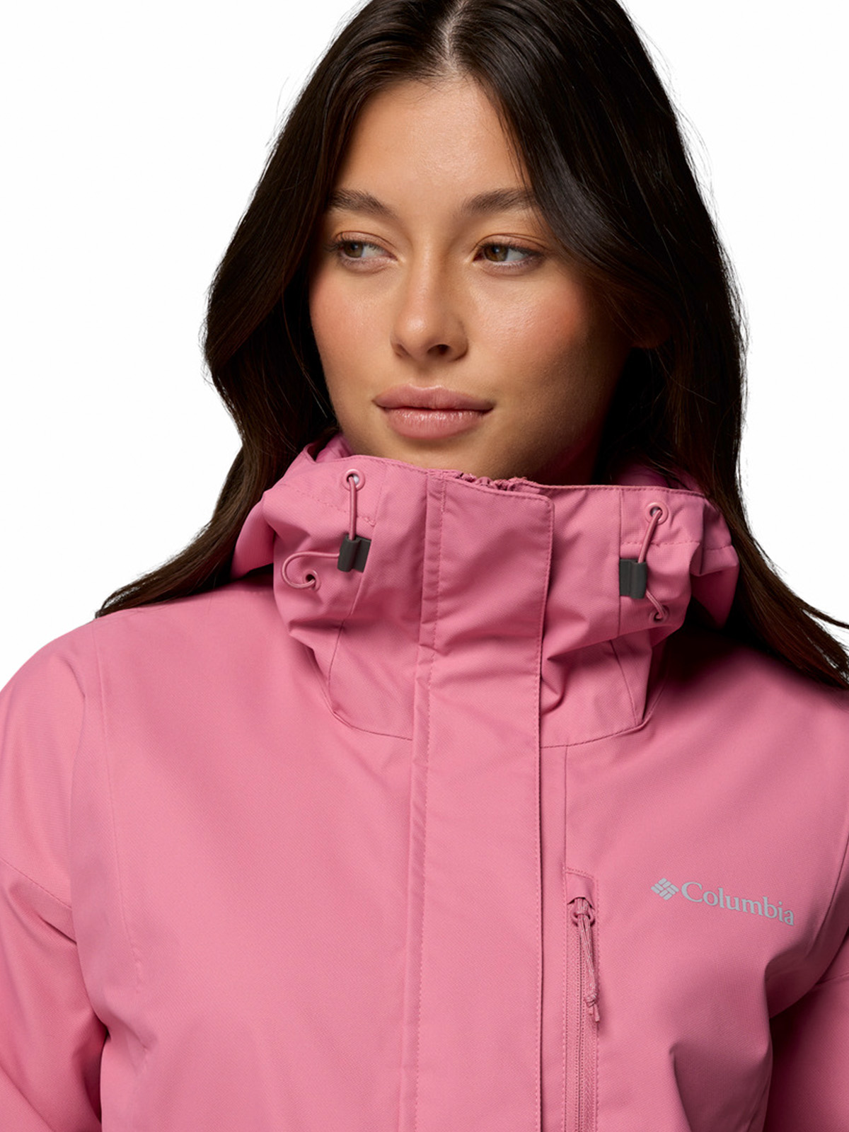 CORTAVIENTO MUJER HIKEBOUND II ROSADO COLUMBIA - 6