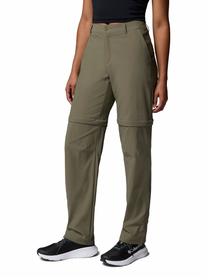 PANTALON MUJER LESLIE CONVERTIBLE VERDE COLUMBIA - 2