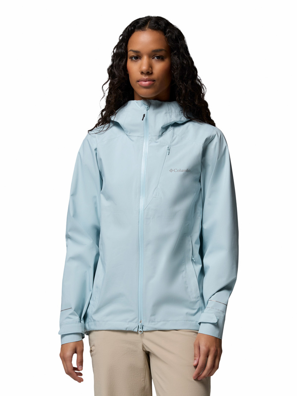 COLUMBIA CORTAVIENTO MUJER TRAILBORNE SHELL CELESTE COLUMBIA