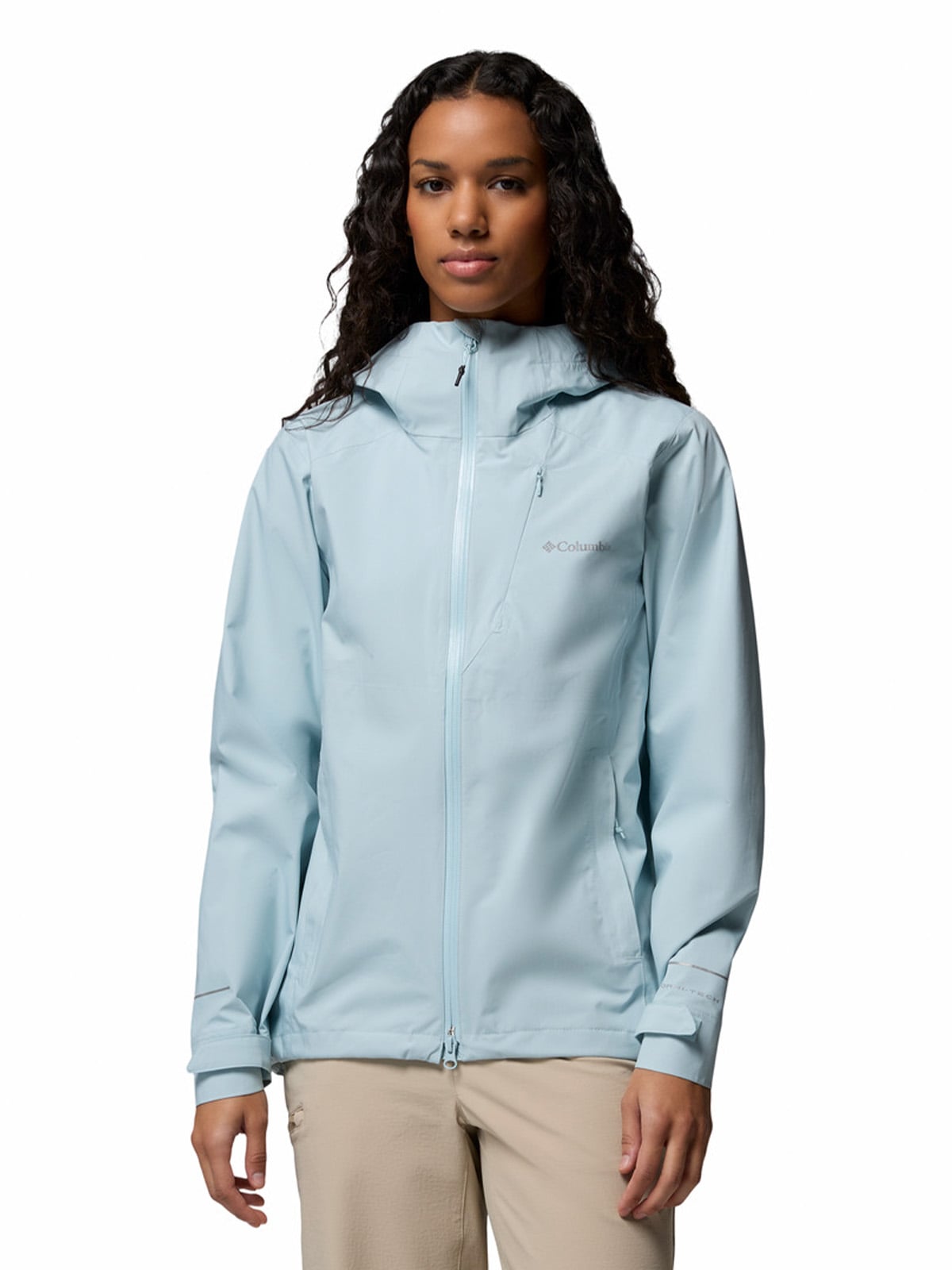 COLUMBIA CORTAVIENTO MUJER TRAILBORNE SHELL CELESTE COLUMBIA