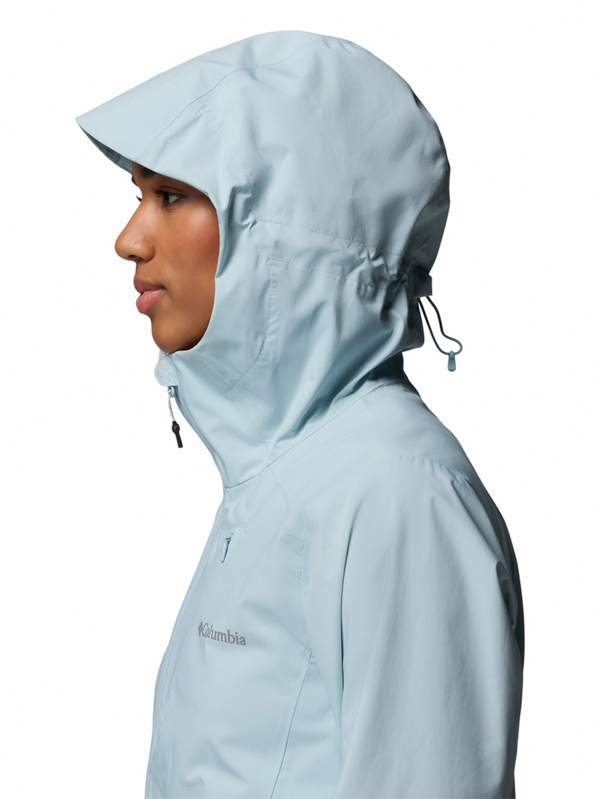 CORTAVIENTO MUJER TRAILBORNE SHELL CELESTE COLUMBIA - 7