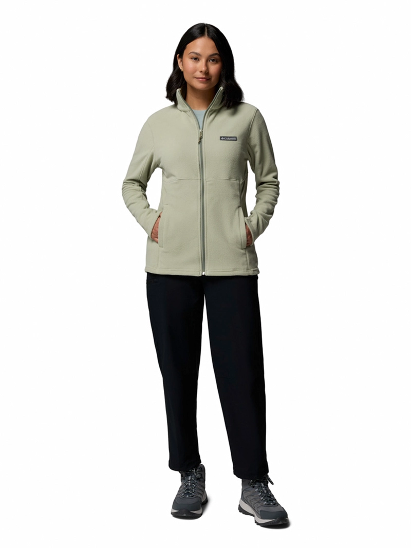 POLAR MUJER BASIN TRAIL III FULL ZIP BEIGE COLUMBIA - 8