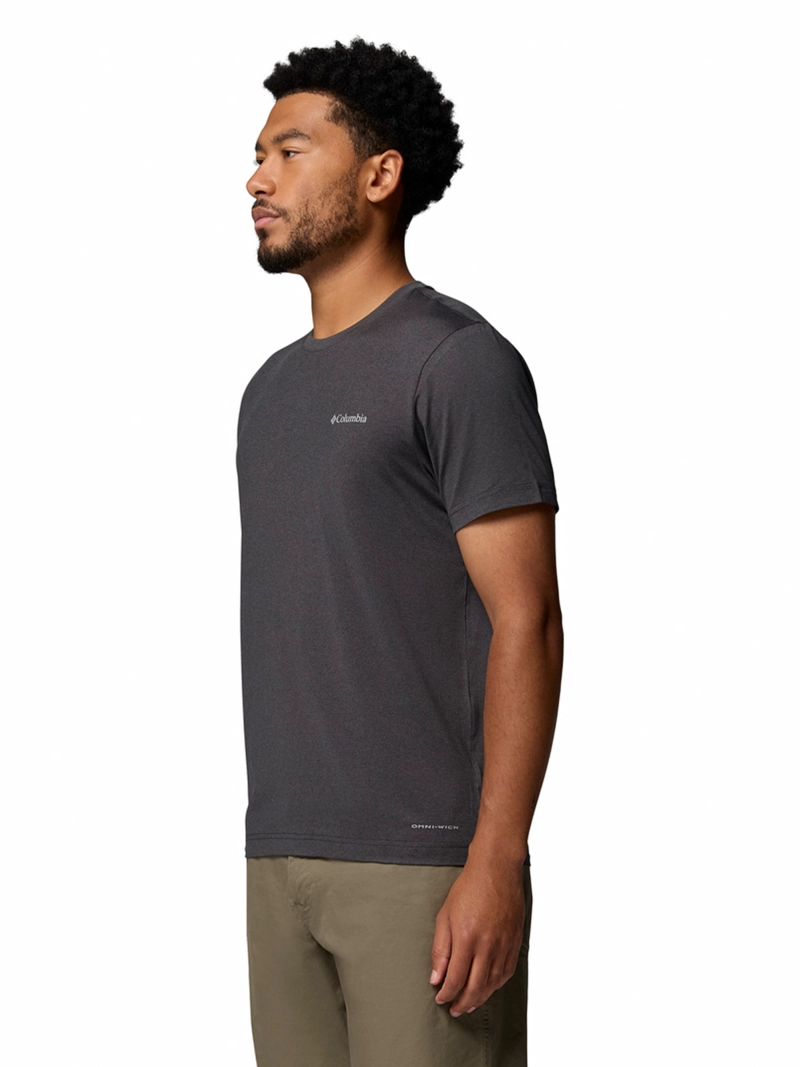 POLERA MC HOMBRE PARSONS POINT NEGRO COLUMBIA - 2