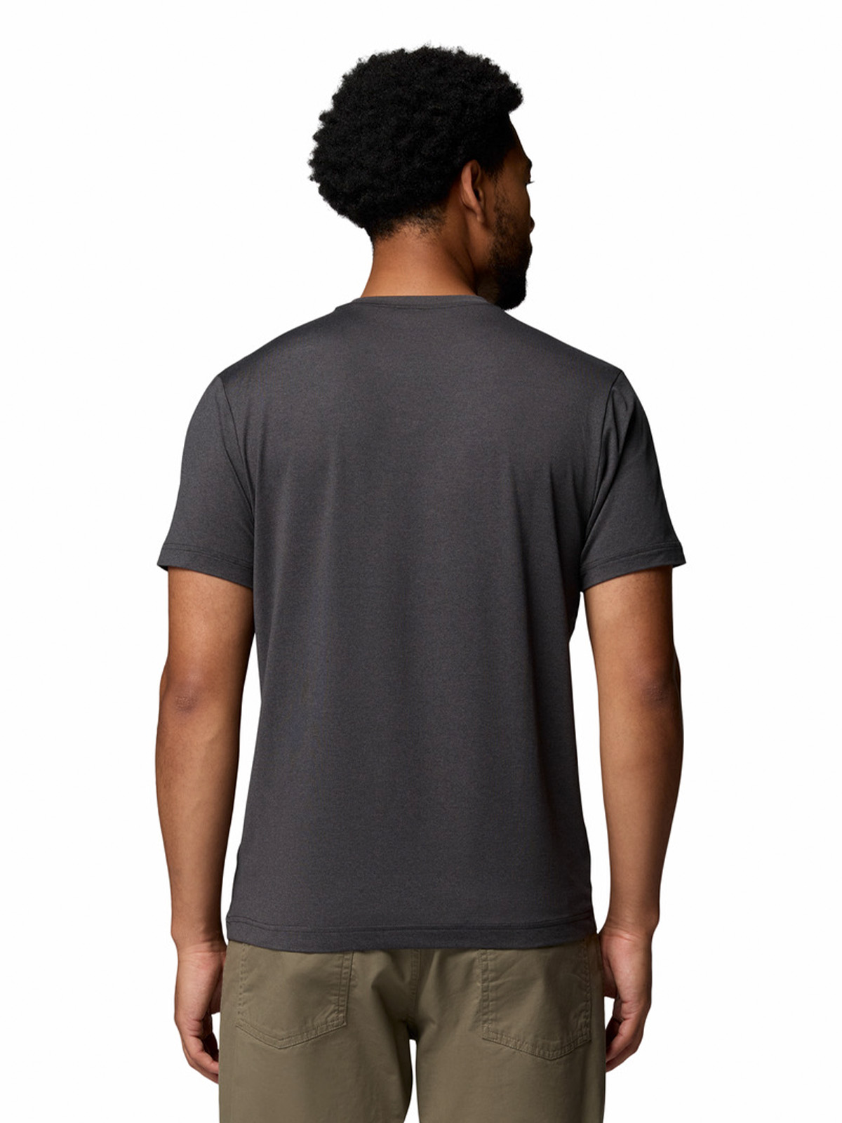 POLERA MC HOMBRE PARSONS POINT NEGRO COLUMBIA - 4