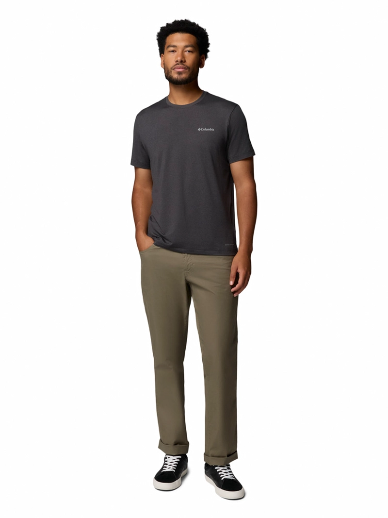 POLERA MC HOMBRE PARSONS POINT NEGRO COLUMBIA - 6