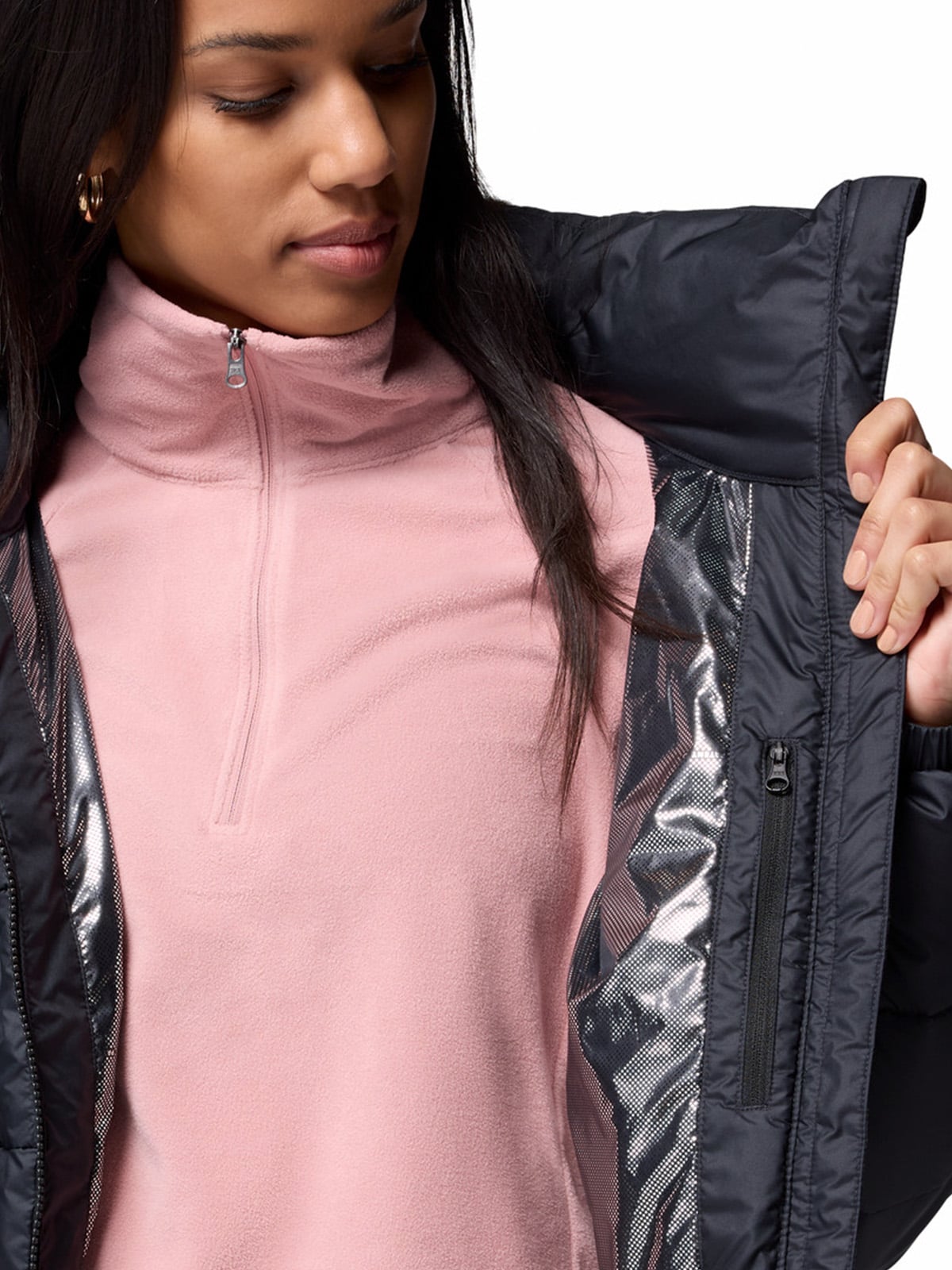 PARKA MUJER PIKE LAKE JACKET NEGRO COLUMBIA - 5