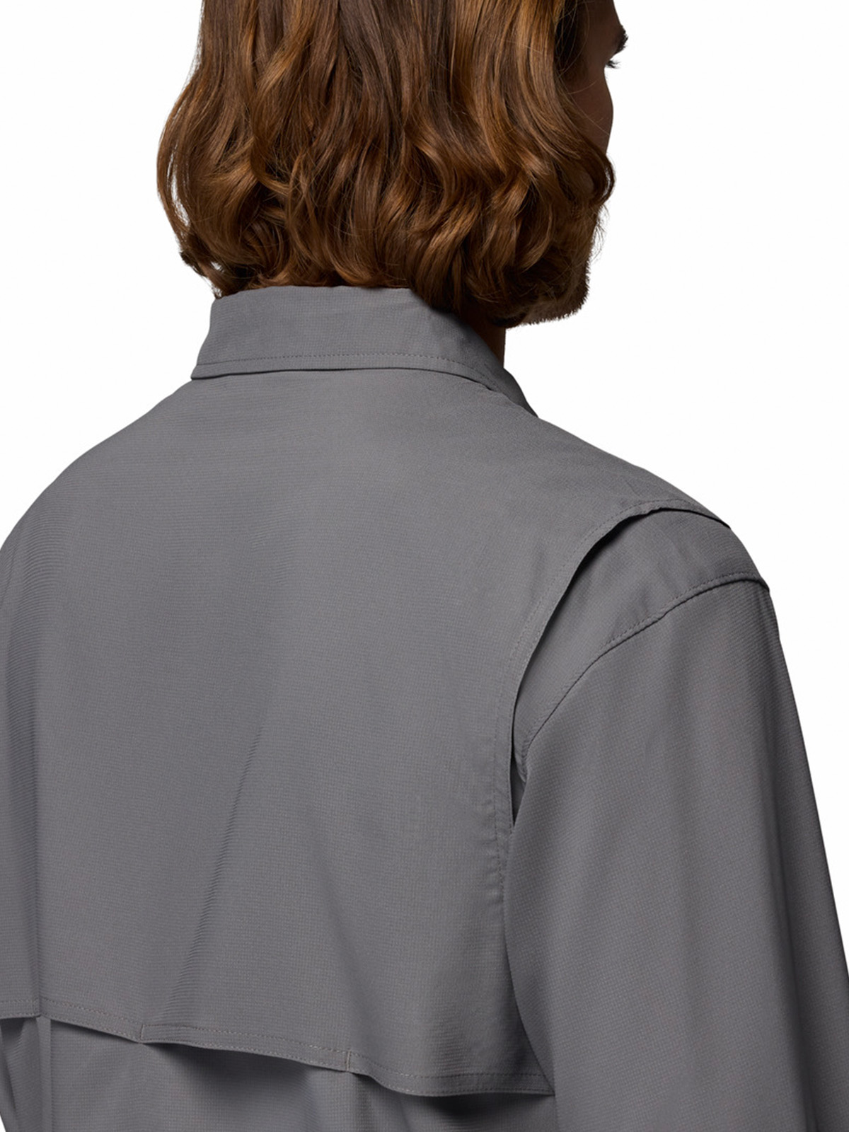 CAMISA ML HOMBRE SILVER RIDGE UTILITY GRIS COLUMBIA - 6