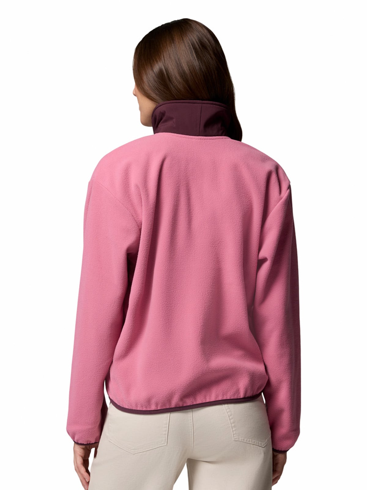 POLAR MUJER SEQUOIA GROVE FULL ZIP ROSADO COLUMBIA - 6