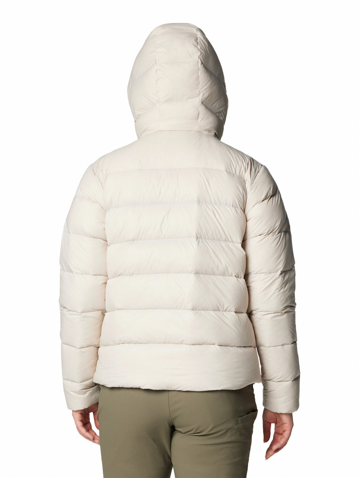 PARKA MUJER HARMONY FALLS HOODED BEIGE COLUMBIA - 8