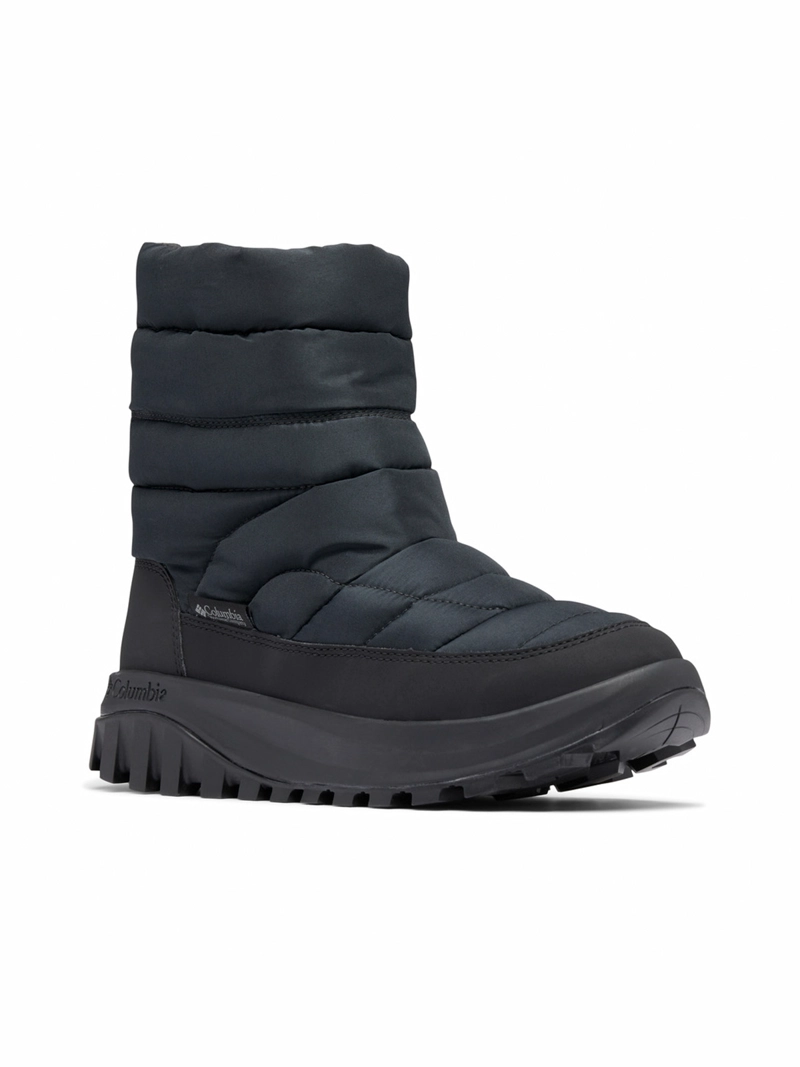 BOTA SNOWTROT MID NEGRO MUJER COLUMBIA - 1