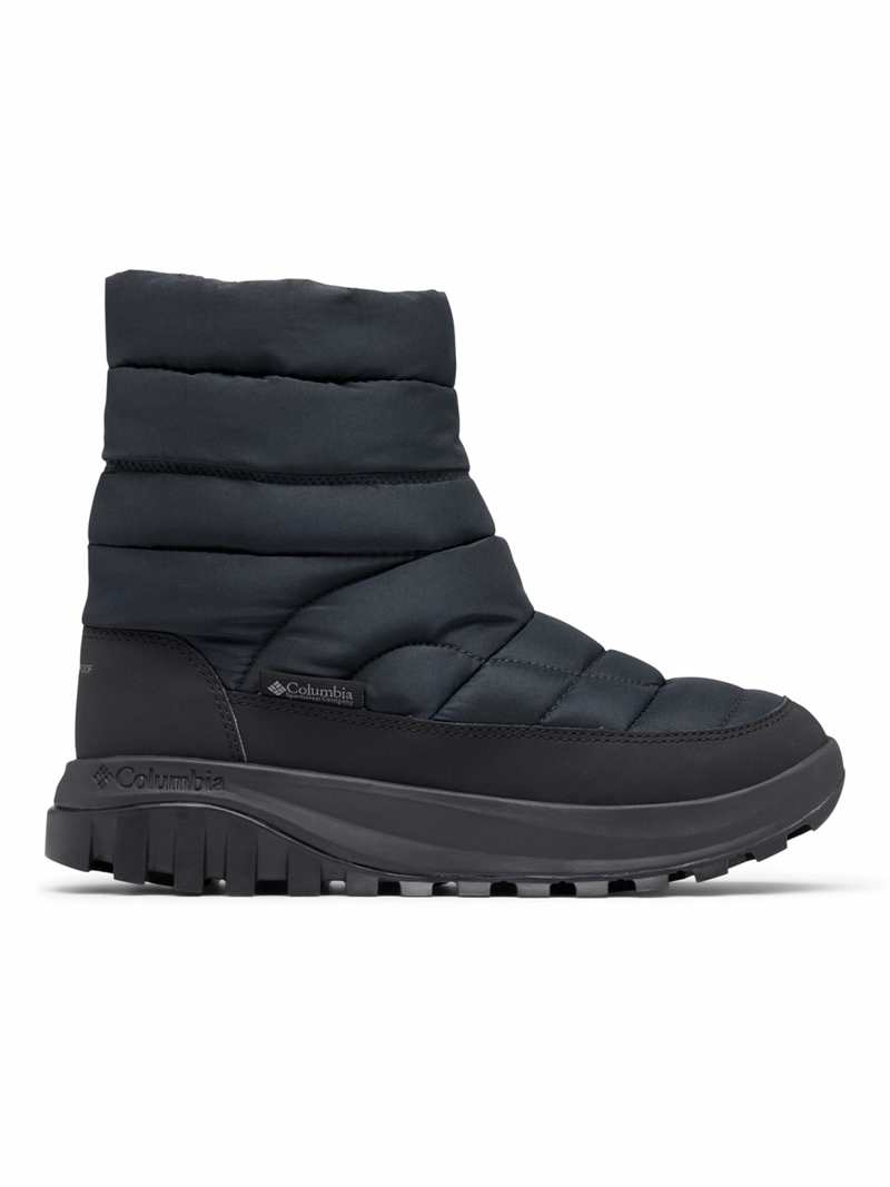 BOTA SNOWTROT MID NEGRO MUJER COLUMBIA - 2