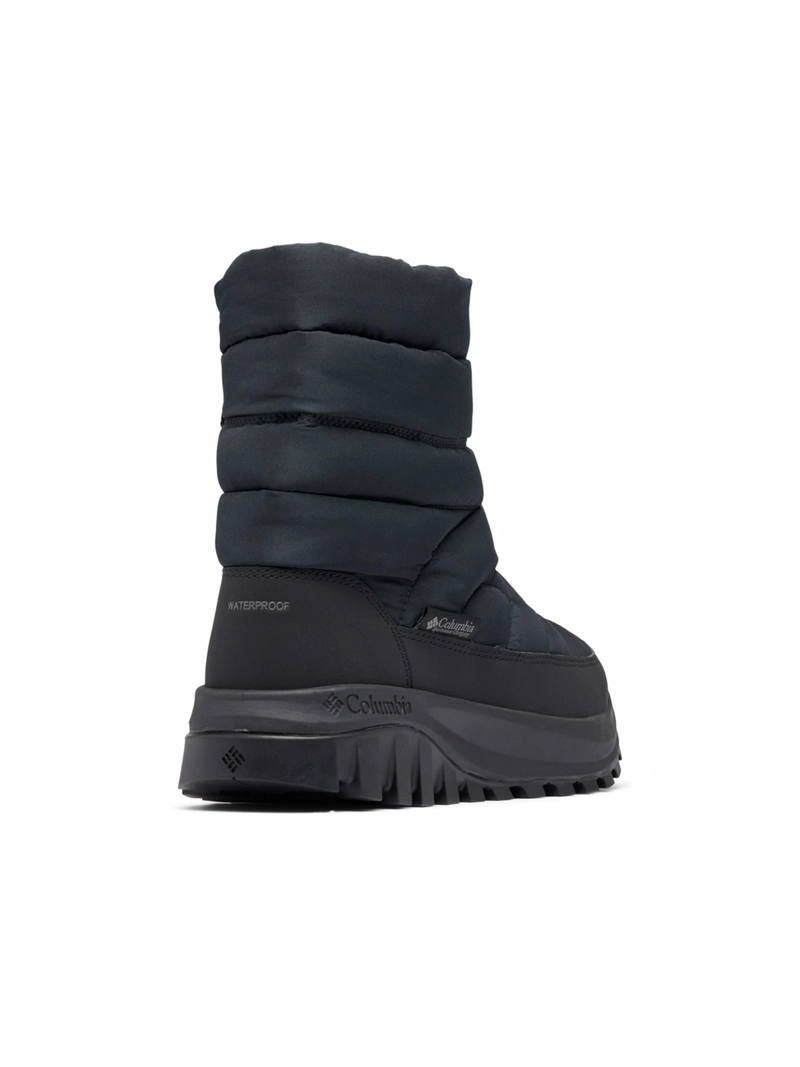 BOTA SNOWTROT MID NEGRO MUJER COLUMBIA - 4